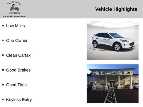 Used 2021 Ford Escape S FWD image 14