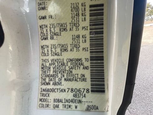 Used 2019 Nissan Frontier S image 10