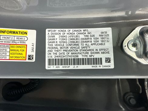 New 2026 Honda CR-V EX-L image 34