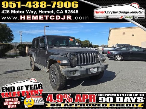 Used 2018 Jeep Wrangler Unlimited Sport S image 1