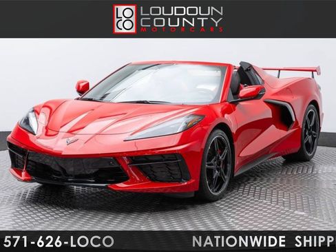Used 2021 Chevrolet Corvette Stingray Preferred Conv w/ Z51 Performance Package RWD image 1