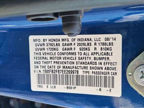 Used 2014 Honda Civic EX image 24