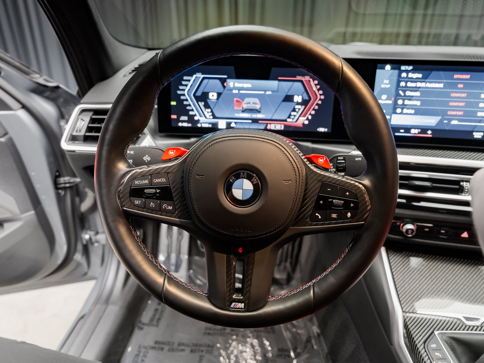 Used 2024 BMW M3 w/ Executive Package RWD image 52