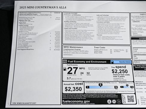 Used 2025 MINI Cooper Countryman S image 31