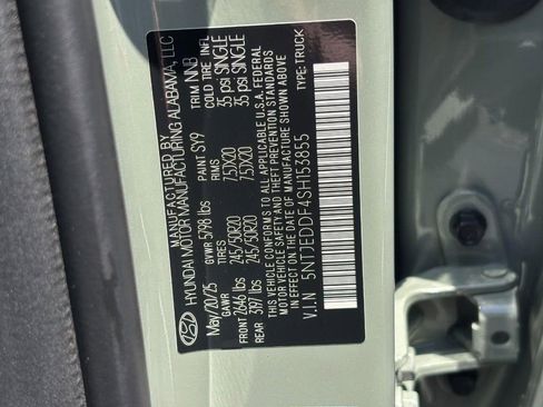 New 2025 Hyundai Santa Cruz Limited image 22