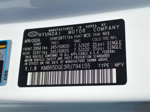 Used 2024 Hyundai Palisade Limited AWD/4WD image 39