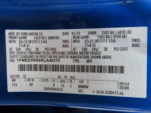 Used 2024 Ford Bronco Raptor w/ Interior Carbon Fiber Pack 6 image 73