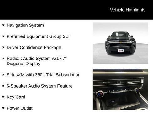 New 2026 Chevrolet Traverse LT w/ Driver Confidence Package AWD/4WD image 17
