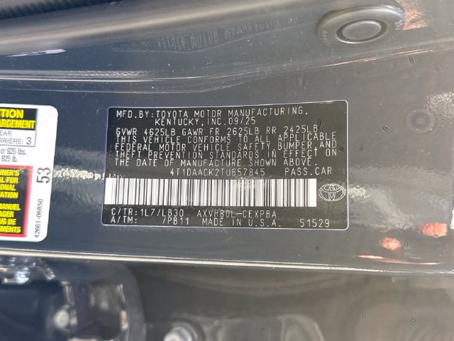 Certified 2026 Toyota Camry XSE w/ Premium Plus Package FWD image 25