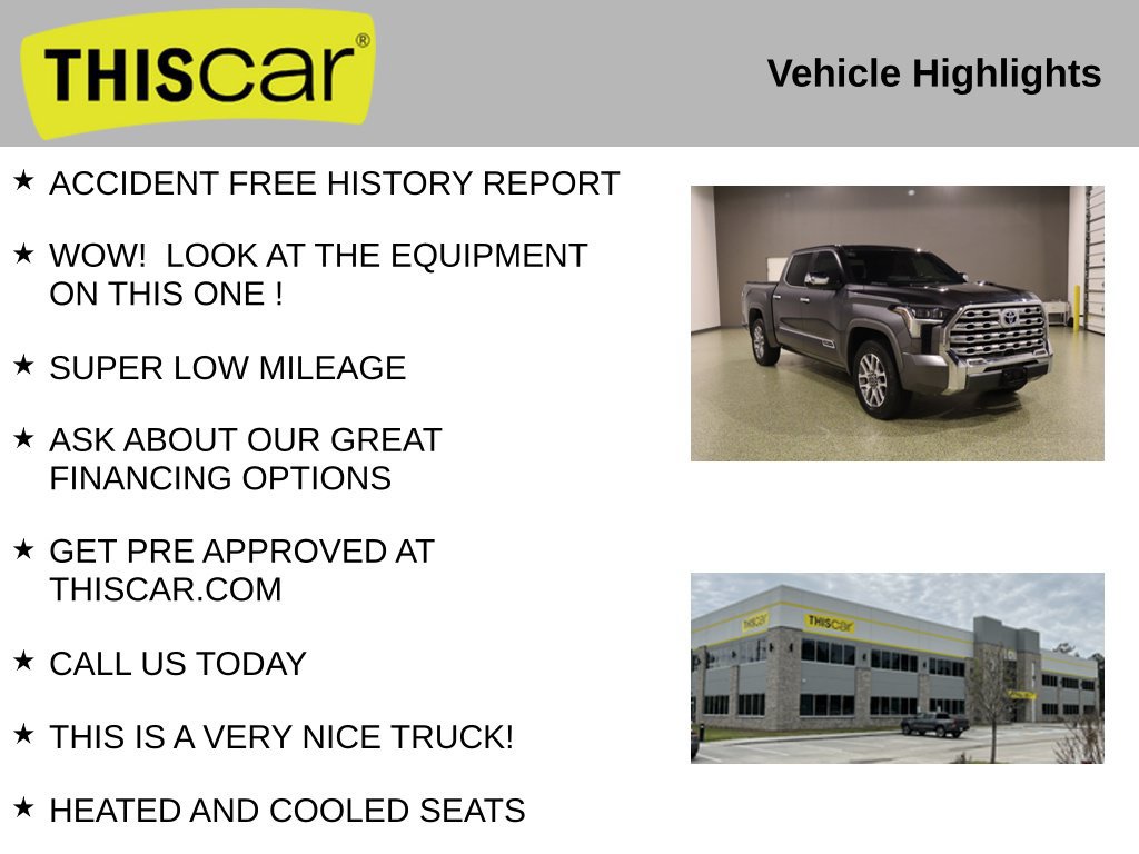 Used 2024 Toyota Tundra 1794 Edition AWD/4WD image 11