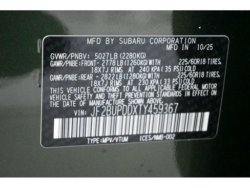 New 2026 Subaru Outback Limited image 35