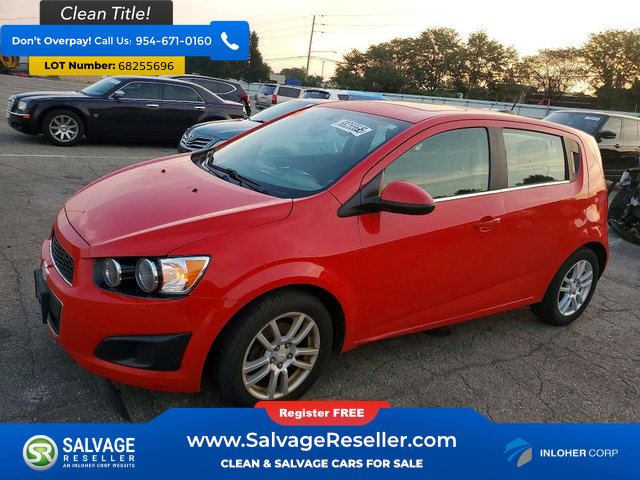 Used 2015 Chevrolet Sonic LT w/ Fun and Sun Package FWD image 1