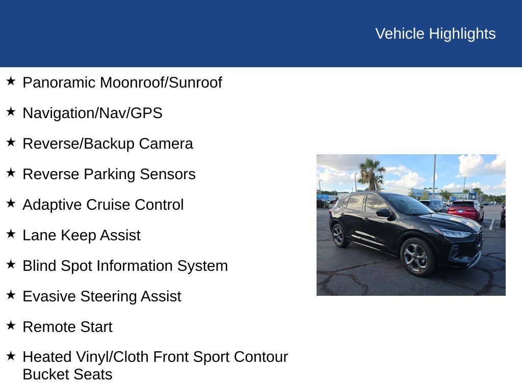 Used 2023 Ford Escape ST-Line w/ Tech Pack #1 FWD image 5