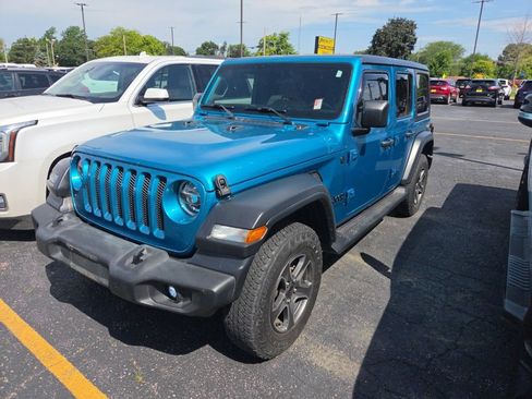 Used 2020 Jeep Wrangler Unlimited Sport AWD/4WD image 1