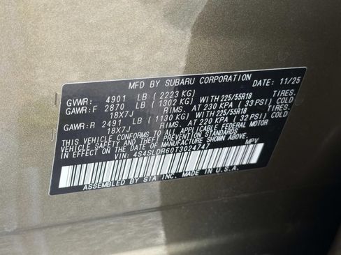 Certified 2026 Subaru Forester Limited AWD/4WD image 36