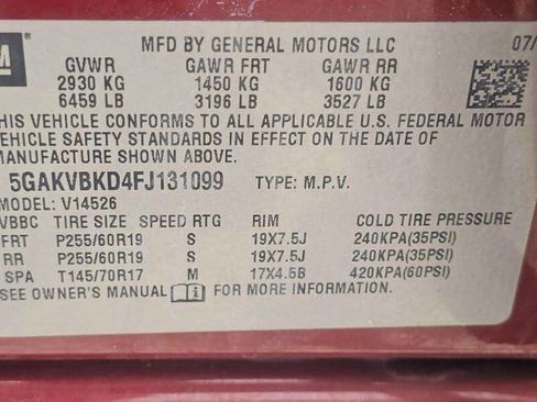 Used 2015 Buick Enclave Leather w/ Trailering Package AWD/4WD image 12
