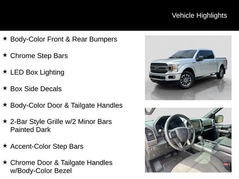 Used 2018 Ford F150 XLT w/ Equipment Group 302A Luxury AWD/4WD image 26