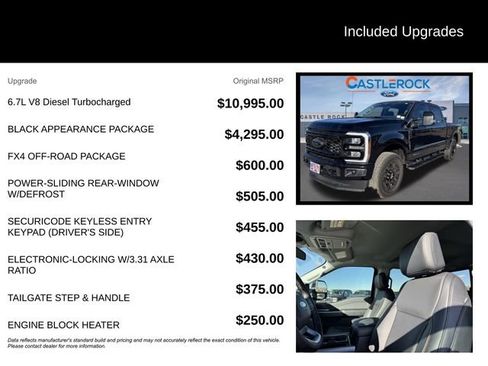 New 2026 Ford F250 Lariat w/ Black Appearance Package image 5