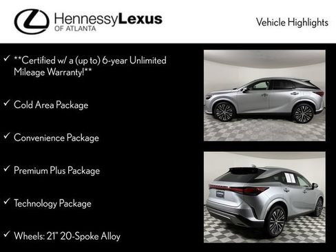 Certified 2024 Lexus RX 350 Premium Plus w/ Convenience Package FWD image 12