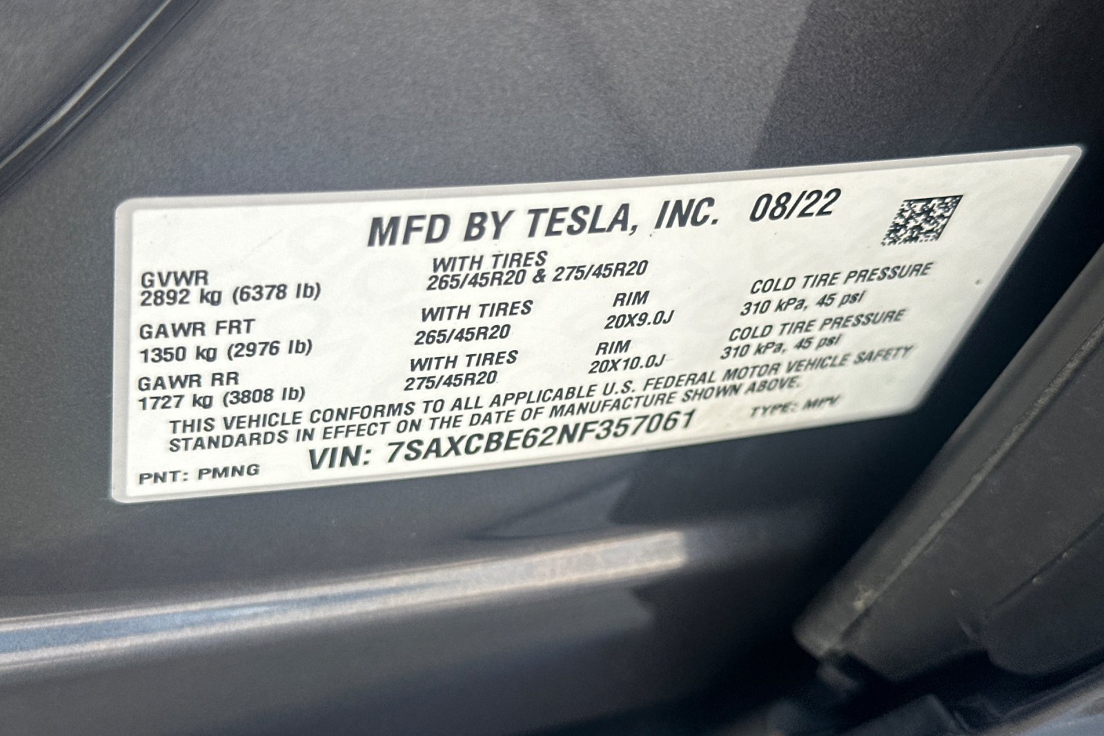 Used 2022 Tesla Model X Plaid AWD/4WD image 33