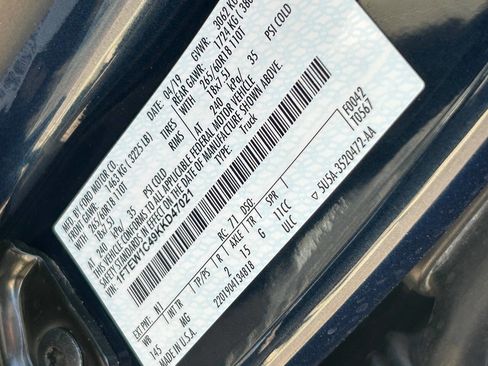 Used 2019 Ford F150 XLT w/ Equipment Group 302A Luxury RWD image 36