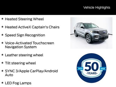 Used 2024 Ford Explorer XLT w/ Equipment Group 202A AWD/4WD image 21
