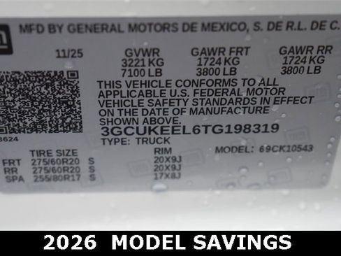 New 2026 Chevrolet Silverado 1500 RST w/ Dark Appearance Package image 41