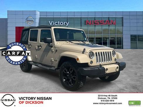 Used 2016 Jeep Wrangler Unlimited Sahara AWD/4WD image 1