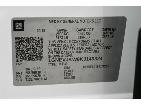 Used 2019 Chevrolet Traverse RS image 36