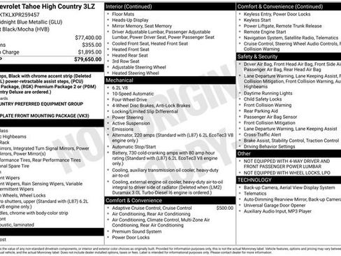 Used 2023 Chevrolet Tahoe High Country image 21