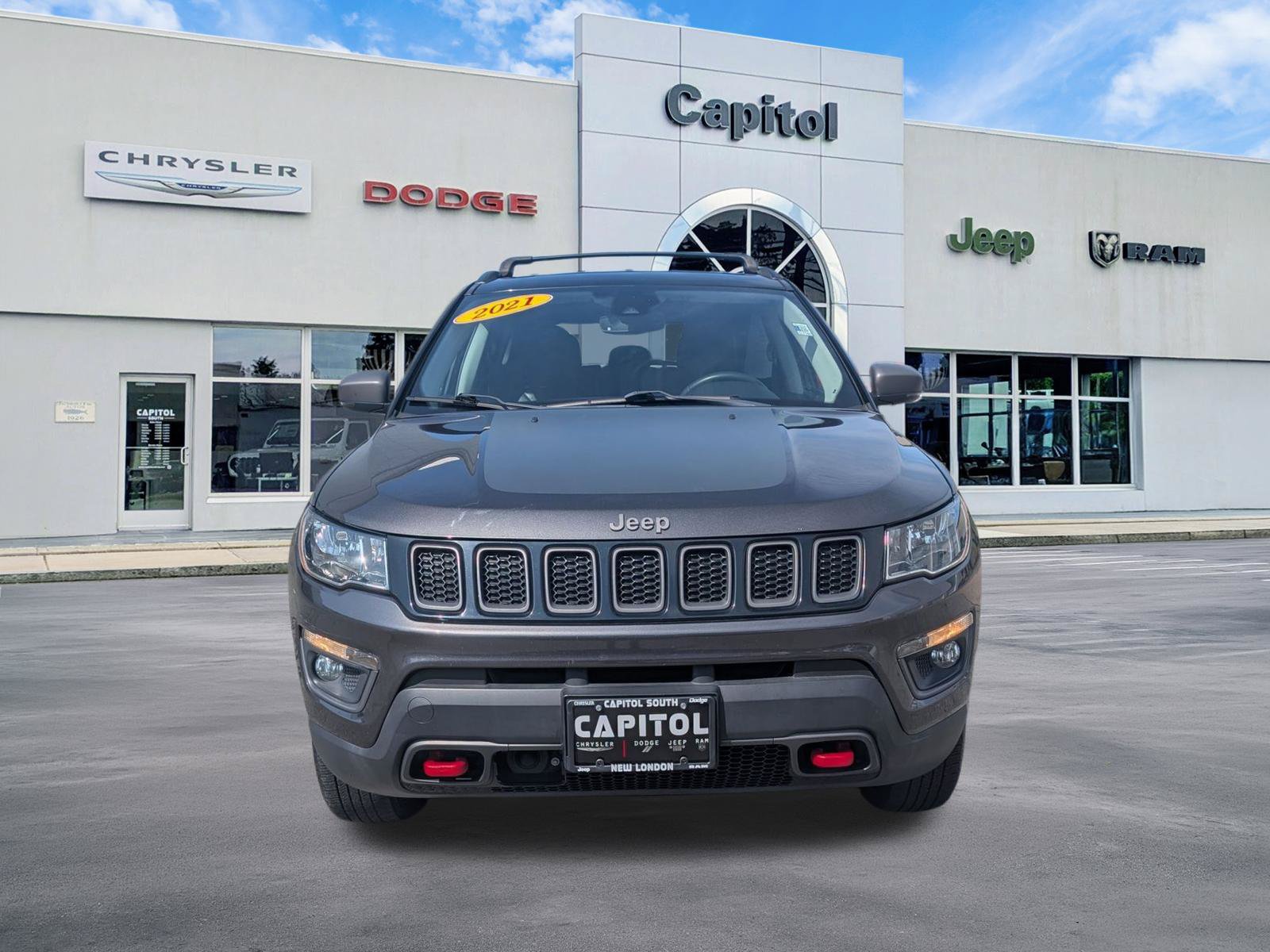 Used 2021 Jeep Compass Trailhawk AWD/4WD image 8