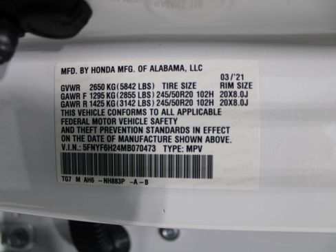 Used 2021 Honda Pilot Special Edition image 46