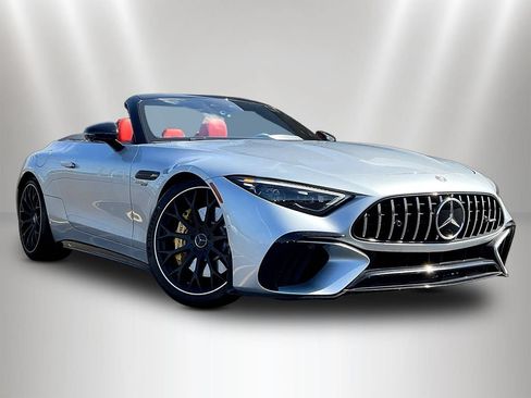 Used 2022 Mercedes-Benz SL 63 AMG 4MATIC w/ AMG Aerodynamic Package image 3