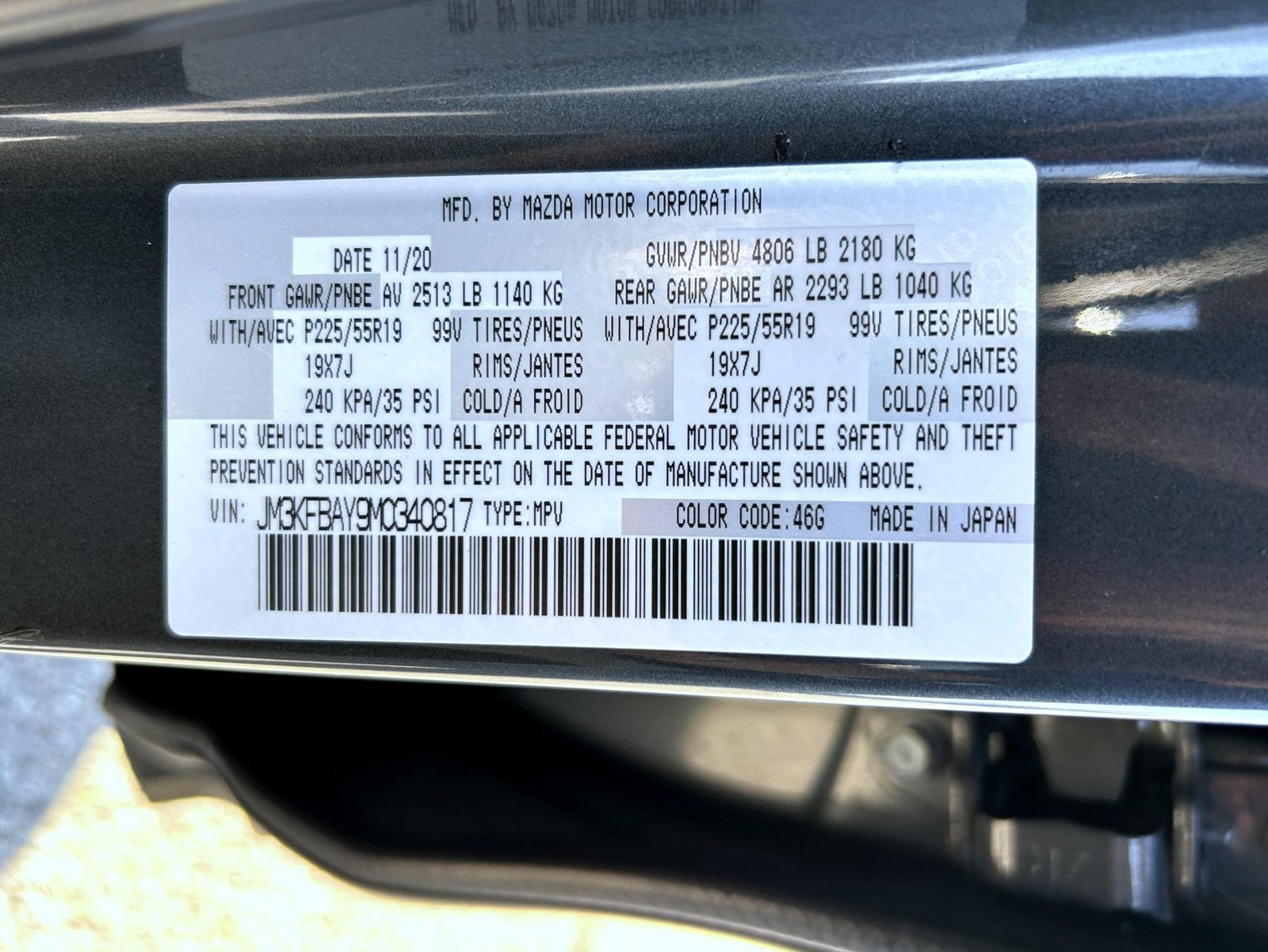 Used 2021 MAZDA CX-5 Grand Touring Reserve AWD/4WD image 31