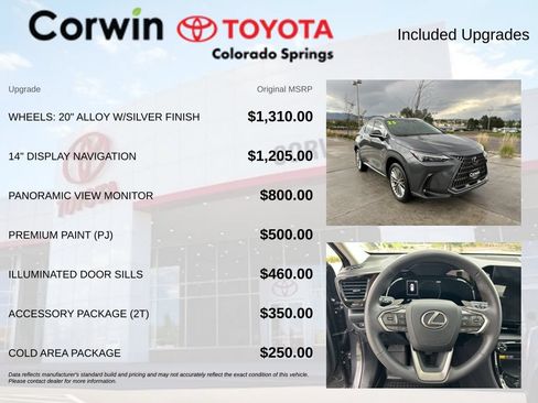 Used 2025 Lexus NX 350 AWD w/ Accessory Package (2T) image 4