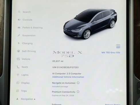 Used 2018 Tesla Model X 75D AWD/4WD image 22