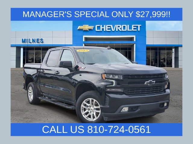 Certified 2021 Chevrolet Silverado 1500 RST w/ Z71 Off-Road Package AWD/4WD image 1
