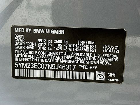 Used 2022 BMW X4 M w/ Competition Package image 36