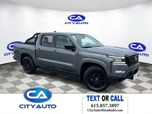 Used 2023 Nissan Frontier SV w/ Midnight Edition Package RWD image 1