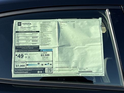 New 2026 Toyota Prius Nightshade image 35