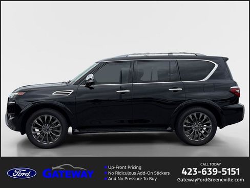 Used 2024 Nissan Armada Platinum w/ Captain's Chairs Package AWD/4WD image 1