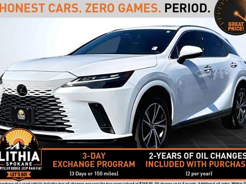 Used 2023 Lexus RX 350h w/ Accessory Package (Z1) AWD/4WD image 1