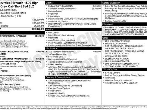 Used 2023 Chevrolet Silverado 1500 High Country image 11