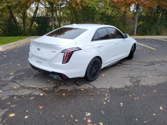 Used 2021 Cadillac CT4 V w/ Technology Package AWD/4WD image 3