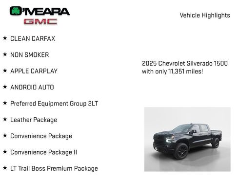 Used 2025 Chevrolet Silverado 1500 LT Trail Boss w/ LT Trail Boss Premium Package AWD/4WD image 8