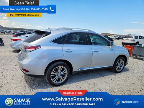 Used 2013 Lexus RX 450h AWD w/ Navigation Pkg image 4