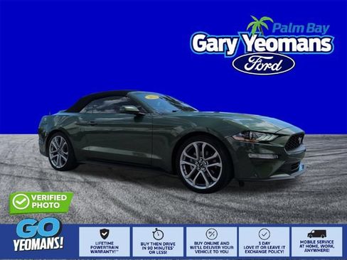 Certified 2022 Ford Mustang Premium w/ Equipment Group 201A RWD image 1