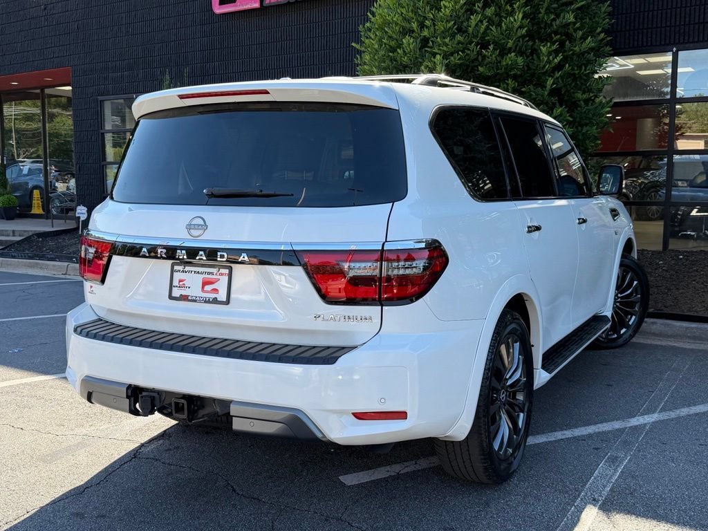 Used 2022 Nissan Armada Platinum w/ Captain's Chairs Package RWD image 12