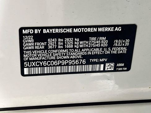 Used 2023 BMW X6 xDrive40i w/ M Sport Package AWD/4WD image 34