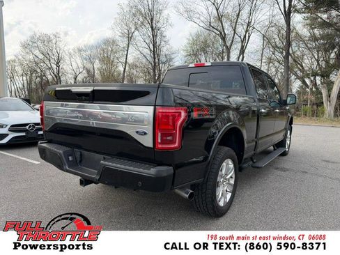Used 2016 Ford F150 Platinum w/ Trailer Tow Package AWD/4WD image 12